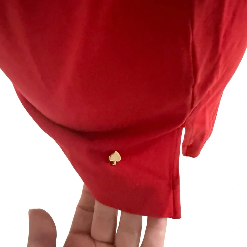 Kate Spade Red Bow Top Size Medium